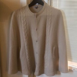 Alvin Valley 100% Cashmere Cape - Size M